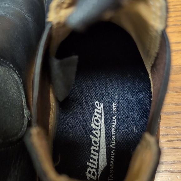 Blundstone 1671 Women's Heeled  Black Leather Boots - Picture 4 of 10